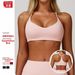 Zechuang Cross-Border Yoga Sports Bra – High-Support Seamless Workout Top | Breathable & Non-Slip For Running, Gym & Pilates_ecoleips.com