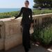 2025 European And American Style Autumn Women's Round Neck Sleeve Slim Fit Tie Waist Bodycon Solid Color Elegant Niche_ecoleips.com