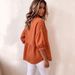 Women's Loose Fit Lantern Long Sleeve Solid Color Pullover Blouse – Casual Summer Top 2026_ecoleips.com