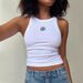 2025 New Fashion Y2K Spring And Summer Pattern Embroidery Slim Fit Personality Female Thread Pullover Vest_ecoleips.com