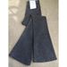 Retro Smoky Gray Slightly Flared Jeans For Women, New Spring And Autumn High-Waisted Slim-Fit Stretchy Horseshoe Pants_ecoleips.com