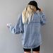 Women's Loose Fit Denim Jacket Versatile Spring Autumn Fashion Outerwear Relaxed Everyday Wear Comfortable Feshion_ecoleips.com