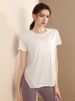 K Loose Short Sleeved Yoga Suit For Women, High-end Sensory Quick Drying Sports T-shirt, Professional Breathable Running Training Fitness Suit Top_ecoleips.com