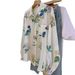 Spring Lightweight Printed Shirt For Women Elegant Chic Slimming Lapel Long Sleeve American Style Fashion Top_ecoleips.com