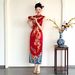 Elegant Wine Red Cheongsam Toast Dress Chinese Style Bridal Engagement Wedding Banquet Gown New 2026 Style for Women_ecoleips.com