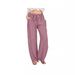 Aria Basics Cross-border Women's Clothing 2024 New Style European And American Plus-size Loose Striped Cotton-linen Casual_ecoleips.com