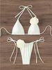 new Three Dimensional Flower Women's Swimsuit Bikini Suit Fashionable Sexy Cross Border Bikini Women_ecoleips.com