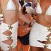 American Style Women's Clothing Bikini Set 2026 Summer Lace Up Skirt Three Piece Swimsuit For Beach Vacation_ecoleips.com