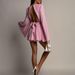 K Women's New Fashionable Backless Short Dress With Waist Cinching For Slim Fit_ecoleips.com