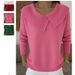 Women's Clothing Retro Playful Women's Slimming Collared Sweater Fashionable Elegant Versatile Knitwear Relaxed Stylish Style For Women_ecoleips.com