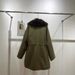 girl Autumn Winter New Tuscan Collar Trench Style Jacket Parka Commuter Casual Women's Fur Down Coat_ecoleips.com