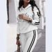 Women's Clothing Spring And Autumn Letter Printing Sports Two Piece Suit _ecoleips.com