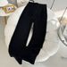 Women's Clothing Lulu Same Style High Waist Wide Leg Yoga Pants Autumn And Winter Plus Velvet Thickened Hip Slimming Versatile Sports Sweatpants_ecoleips.com