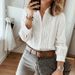 Aria Basics Aria Basics Cross-border European And American New Style Elegant Commuter-style Spliced Lace Stand-up Collar Hollow_ecoleips.com