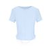 AD210 Sprig Ad Autum Two-Toe Half-Zip Comfortable Breathable Versatile Slimmig Desig Short-Sleeve T-Shirt For_ecoleips.com