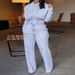 Women's Plus Size Hoodie & Straight Leg Pants Set – Trendy Pullover Sweatshirt With Drawstring & Casual Lounge Pants (0XL-5XL, Grey & More)_ecoleips.com