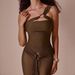 One Piece Swimsuit For Women Huludao Style High End Beachwear Hot Spring Set_ecoleips.com