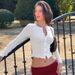 Women's 2025 Autumn New Fashion Cardigan Button Top Slim Fit Long Sleeve Ruffled T-Shirt Wholesale_ecoleips.com