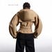 Women's Double-Breasted Belted Trench Jacket – Oversized Lapel Casual Coat (S-Xxl, Black/Khaki) Functional Minimalism_ecoleips.com