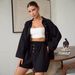Cross-border Fashion Solid Color Outdoor Casual Style New Spring/summer European And American Linen High-end Women's_ecoleips.com