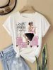 Summer European And American Cross-border Foreign Trade Wholesale T-shirts, Round-neck Casual Plus-size Loose_ecoleips.com
