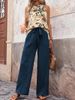 Women's Clothing Sleeveless Tops And Trousers Advanced Two Piece_ecoleips.com