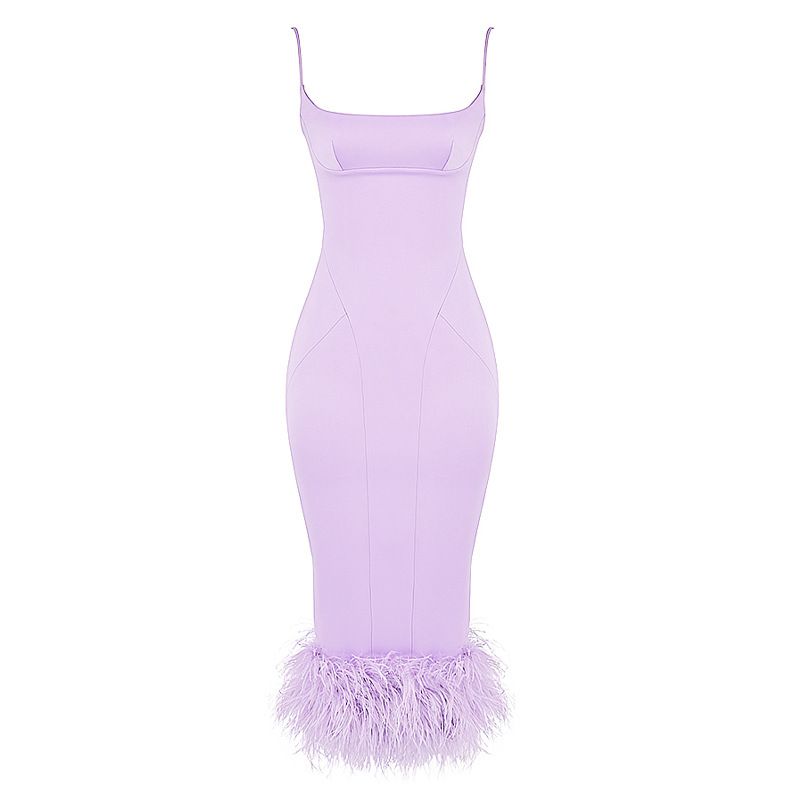 Women's Clothing Sexy Bandage Dress Evening Dress_ecoleips.com