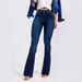 2025 spring new cross border European and American foreign trade high waist slim stretch flared jeans women's trousers_ecoleips.com
