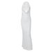 Women's 2025 Summer New Fashion Sexy Deep V Neck Halter Tie Backless Dress Wholesale_ecoleips.com