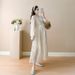 Autumn New Korean Fashion Vest Lace Maternity Dress_ecoleips.com