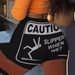 Plus Size Women's Fashionable Letter Print Tight Shorts For Summer_ecoleips.com