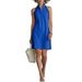 Women's Clothing Women's Solid Color Sleeveless Button Stand Collar Mini Dress For Formal & Casual For Women_ecoleips.com