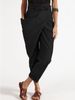 Women's Casual Lace-Up Nine-Point Pants European American Style Polyester Irregular Pattern Spring/Autumn Summer Regular Fit_ecoleips.com