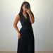 Sleeveless Vest Heavyweight Half-length Pleated Long-sleeved Women's High-end Two-piece Suit_ecoleips.com