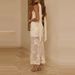2026 New Summer Off Shoulder Women's Banquet Dress Sexy Backless Hollow Out Vacation Dresses Casual Printed Mesh Slim Long Dress_ecoleips.com