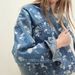 Autumn New Denim Jacket Women's Print Loose Denim Jacket_ecoleips.com