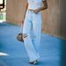 Women's Clothing High Waist Temperament Washed Ripped Casual Denim Trousers_ecoleips.com