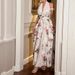 Women's Clothing Chiffon Floral Print Casual Dress_ecoleips.com