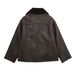 K Fur And Leather Integrated Street Style Women's Loose Double-sided Jacket, Thick Coat_ecoleips.com