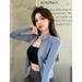 Women's Quick Drying Sunscreen Lulu Jacket Fitness Sports Training Top Yoga Suit Set Running Clothing_ecoleips.com