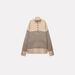 Women's Knitted Striped Sweater Semi-Turtleneck Loose Fit Long Sleeve Casual Pullover Soft Acrylic Blend Fall Winter Fashion Top_ecoleips.com