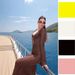 European And American Style Beach Dress for Women V-Neck Hollow Slim Long Sleeve Summer Dress New Export Design_ecoleips.com