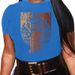 Summer European And American Cross-border Foreign Trade Wholesale T-shirts, Round-neck Casual Plus-size Loose_ecoleips.com