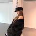 Furry Coat Women's Young Furry New Top Plush Coat Women's Clothing Cold Protection_ecoleips.com