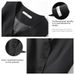Women's Slim Fit Short Vest 2025 Spring Autumn New Outer Wear Layered Waistcoat Black Small Suit Vest for Women_ecoleips.com