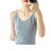 Autumn Winter New Wool Camisole Slim Fit Versatile Warm Base Layer V-Neck Outer Wear Close-Fitting Knitted Tank Top For_ecoleips.com