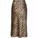 Fashion 2025 Spring Street Style Trendy Women's Printed Polyester Bodycon Midi Skirt_ecoleips.com