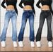 Fashion Jeans High-waisted Loose Slimming Pants_ecoleips.com