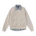 American Style Cleanfit Two Piece Lapel Jacket For Women's Spring And Autumn 2025 New Loose Trendy Top_ecoleips.com
