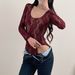 K Pure Desire Style Sexy See-Through Round-Neck Long Sleeve Bodycon Tank Top For Slim And Flirty Ladies_ecoleips.com
